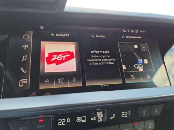 Audi A3 8Y S3 Sportback 2.0 TFSI 310KM 2023 Audi S3 Sportback Audi S3 Sportback S3 Sportback TFSI 310KM S tronic 2.0, zdjęcie 18