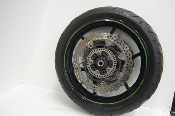 Z800 13-16 koło przednie oś ośka tarcza 120/70R17