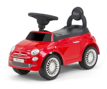 Pojazd auto jeździk pchacz dla dzieci Fiat 500 Czerwony Milly Mally