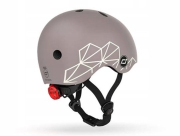 Scootandride Детский шлем XXS-S 1-5 лет Brown Lines