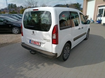 Peugeot Partner II Tepee Facelifting 1.6 120KM 2014 Peugeot Partner II 1.6 benzyna sprowadzony oplacony 7 miej, zdjęcie 1