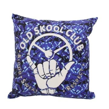 PODUSZKA NIEBIESKI DUŃSKI PLUSZ OLD SKOOL CLUB