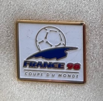 Mistrzostwa świata France 98 pin