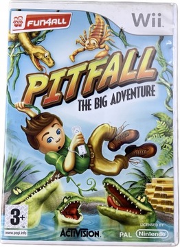 PITFALL THE BIG ADVENTURE płyta bdb NINTENDO WII