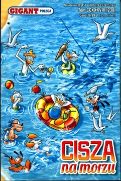 Gigant Poleca Cisza na morzu - Kaczor Donald