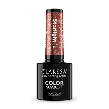 Claresa Lakier Hybrydowy Starlight 12 - 5g