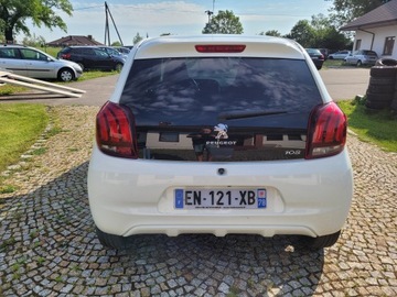 Peugeot 108 1.2 VTi 82KM 2017 PEUGEOT 108 TYLKO 101 TYS.KM !!! SUPER WERSJA !!!, zdjęcie 5