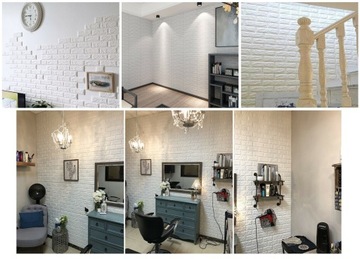 САМОКЛЕЯЩИЕСЯ СТЕНОВЫЕ ПАНЕЛИ ОБОИ КИРПИЧ СТЕНОВЫЕ ПАНЕЛИ 3D ПАНЕЛИ