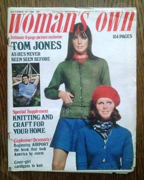 Tom Jones - 1968 - wywiad gazeta stare czasopismo