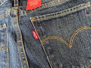 LEVI'S | SPODNIE JEANSY 711 SKINNY| R. 23/32