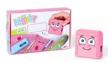COLOP MY MARKY STAMP + ЛАСТИК с ИМЕНЕМ для маркировки ШКОЛЬНОЙ ОДЕЖДЫ