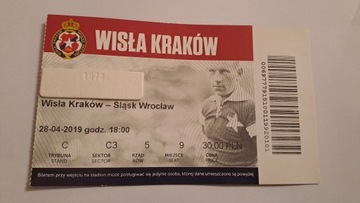 WISŁA KRAKÓW - ŚLĄSK WROCŁAW 28-04-2019