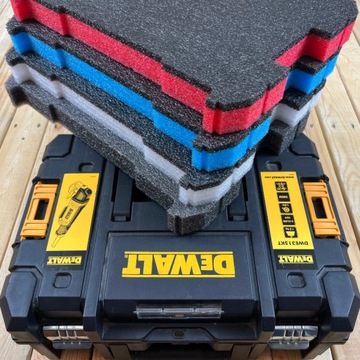 LeanFoam графит-белый - пена/вставка для DeWalt TSTAK