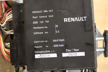 ГИДРАВЛИЧЕСКИЙ НАСОС, КРЫША, ТРУБКИ, RENAULT MEGANE II CC CABRIO