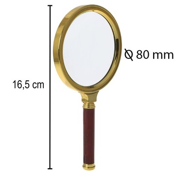 КЛАССИЧЕСКАЯ РУЧНАЯ ЛИНЗА С ЛУПОЙ