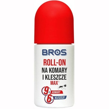 BROS ROLL-ON NA KOMARY I KLESZCZE MAX 50ML DEET