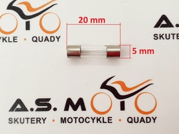 Bezpiecznik od ładowania 2A 5x20mm
