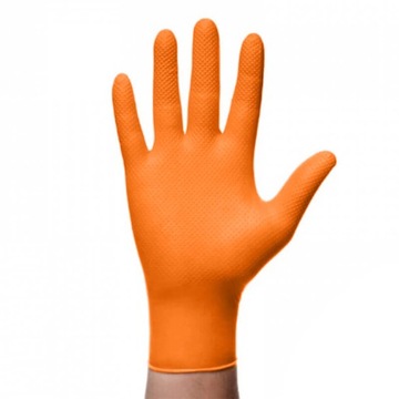 Перчатки Mercator GOGRIP ORANGE Нитриловые Оранжевые L 50 шт.