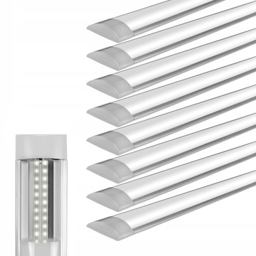 8x PANEL LAMPA LED ŚWIETLÓWKA NATYNKOWA 120cm 54W