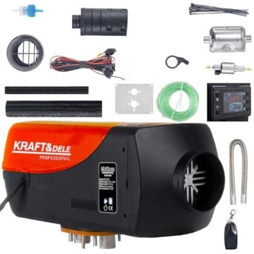 NAGRZEWNICA SPALINOWA DMUCHAWA OLEJOWA OGRZEWANIE POSTOJOWE 8 KW WEBASTO