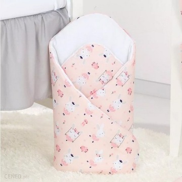 BECIK MINKY ROŻEK OTULACZ BAWEŁNA 75x75