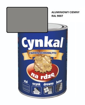 Farba uniwersalna CYNKAL 300ml ALUMINIOWY CIEMNY
