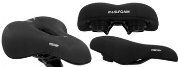 Siodełko Rowerowe Fischer TREKKING Med-MEMORY FOAM
