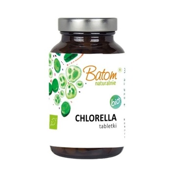 Chlorella 400 mg 300 tabletek (120 g) BIO Batom