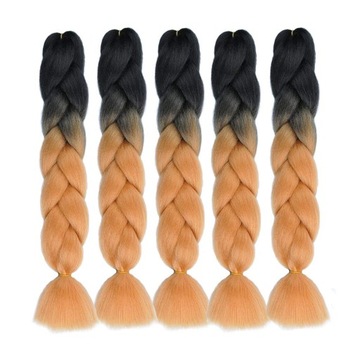 СИНТЕТИЧЕСКИЕ ВОЛОСЫ ДЛЯ КОСИ ДРЕДОВ OMBRE B32