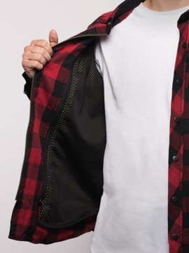 Мотоциклетная рубашка BROGER ALASKA RED БЕСПЛАТНО