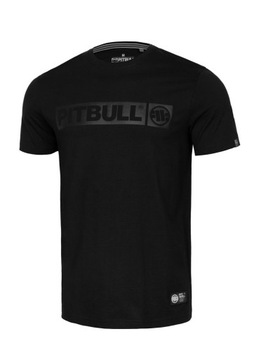 Męska Koszulka Pitbull Bawełna All Black Hilltop