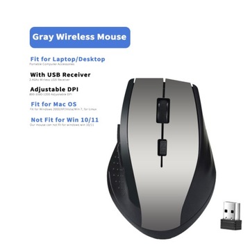 Mysz bezprzewodowa 2,4 GHz