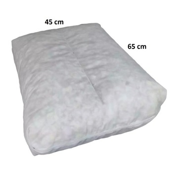 Wkład Wypełnienie regulowane Poduszki 45x65 cm Producent Na Każdy Wymiar