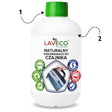 100% натуральное средство для удаления накипи - LAVECO