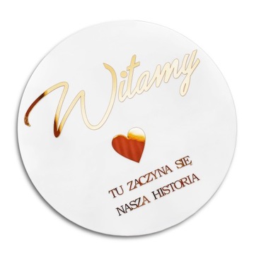 Ślub Wesele tablica powitalna gości TAB-3ZS