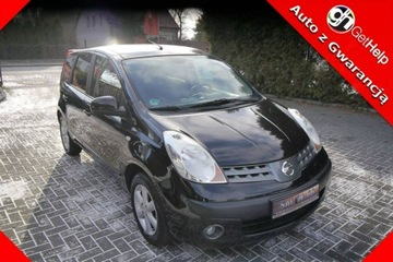 Nissan Note I Mikrovan 1.6 i 16V 110KM 2006 Nissan Note 1.6 Stan b.dobry klima Gwarancja 12mcy