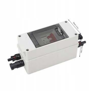 ЗАЩИТНЫЙ ВЫКЛЮЧАТЕЛЬ 500 В ПОСТОЯННОГО ТОКА ФОТОВОЛЬТАИКА 2P