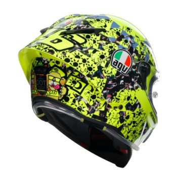ШЛЕМ AGV PISTA GP RR ROSSI MISANO 2021 FLUO ML