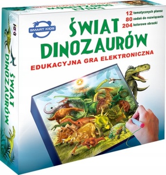 JAWA GRA ELEKTRONICZNA ŚWIAT DINOZAURÓW 03308