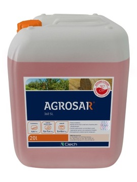 AGROSAR 360SL 20L NA CHWASTY PERZ DESYKACJA ZBÓŻ