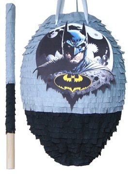 PINIATA BATMAN Na Urodziny XL + KIJ