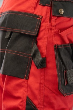 КРАСНЫЕ РАБОЧИЕ БРЮКИ SEVEN KINGS RUBIN размер 52 L