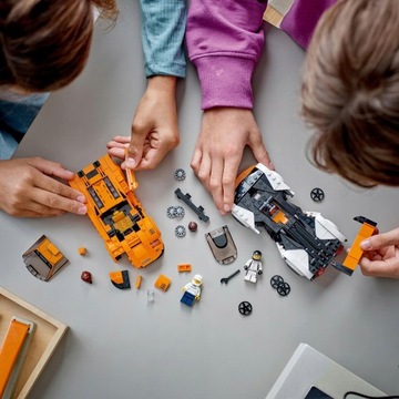 ГОНОЧНЫЕ АВТОМОБИЛИ LEGO MCLAREN SOLUS GT + MCLAREN F1 LM