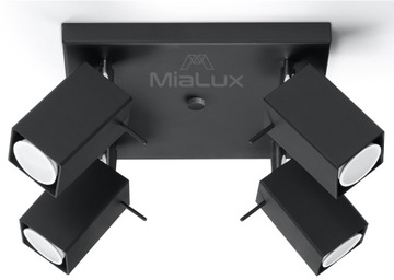 Plafon LAMPA SUFITOWA MERIDA 4 minimalistyczna oprawa oświetleniowa SOLLUX