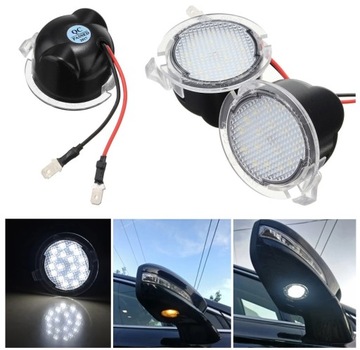 Lampki Ledowe w Lusterka Ford Fusion USA od 2013r-