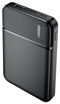 Power Bank Maxlife 20000мАч 5В 2.4А черный 2x USB, USB-C MicroUSB зарядка