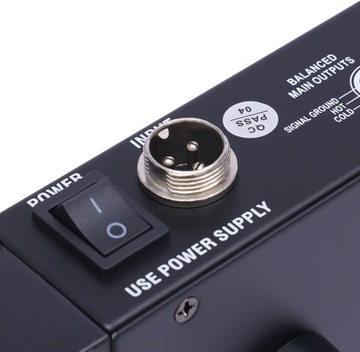 8-канальный студийный аудиомикшер с Bluetooth USB 48 В