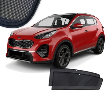 Zasłonki dedykowane do KIA Sportage 4 IV 2015->