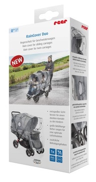 Дождевик на двойную коляску.