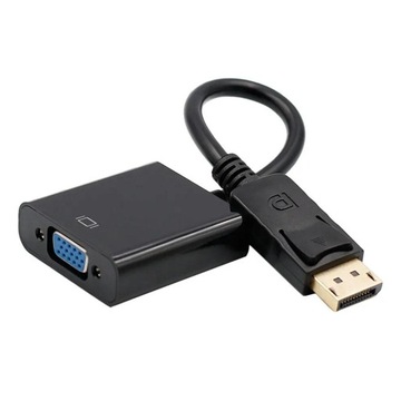 Конвертер кабеля Displayport в VGA Конвертер видео HDR